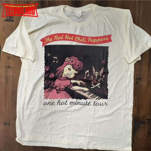 Red Hot Chili Peppers One Hot Minute Tour 1996 Double Side Shirt