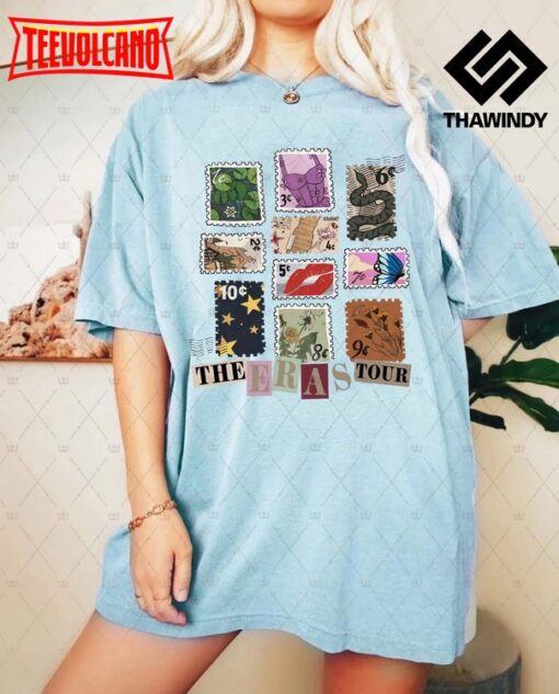 Retro Color Eras Tour 2023 Taylor Swift T-Shirt