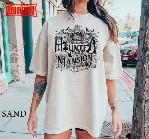 Retro Haunted Mansion Shirt, Vintage Disney Spooky Shirt