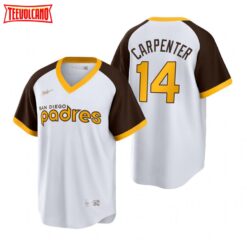 San Diego Padres Matt Carpenter White Cooperstown Collection Jersey