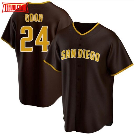 San Diego Padres Rougned Odor Brown Road Replica Jersey