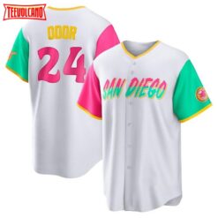 San Diego Padres Rougned Odor White 2022 City Connect Replica Jersey