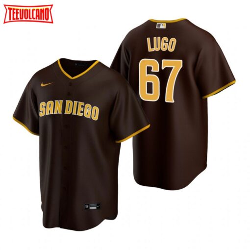 San Diego Padres Seth Lugo Brown Road Replica Jersey