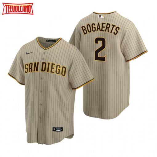 San Diego Padres Xander Bogaerts Tan Alternate Replica Jersey