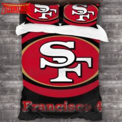 San Francisco 49ers Logo Bedding Set Duvet Cover