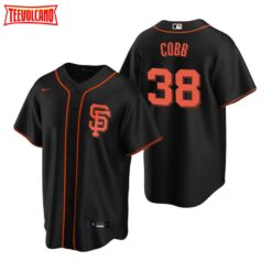 San Francisco Giants Alex Cobb Black Alternate Replica Jersey