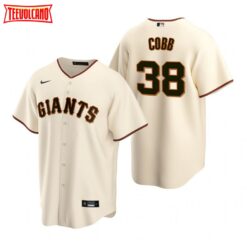 San Francisco Giants Alex Cobb Cream Home Replica Jersey