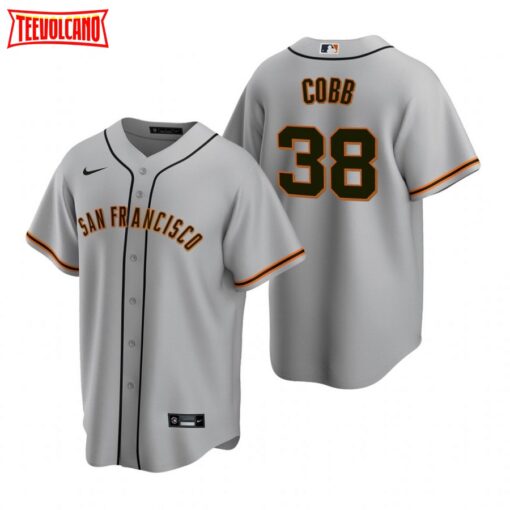 San Francisco Giants Alex Cobb Gray Road Replica Jersey