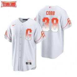 San Francisco Giants Alex Cobb White 2021 City Connect Replica Jersey