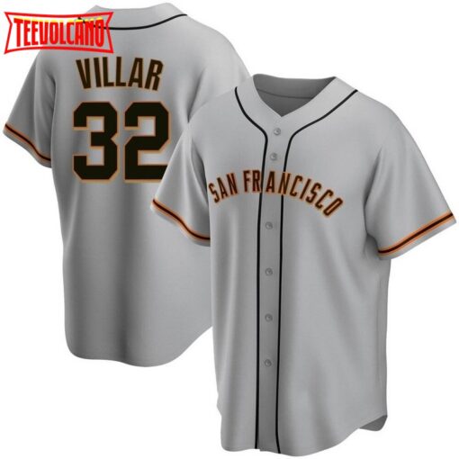 San Francisco Giants David Villar Gray Road Replica Jersey