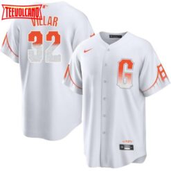 San Francisco Giants David Villar White 2021 City Connect Replica Jersey