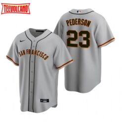 San Francisco Giants Joc Pederson Gray Road Replica Jersey