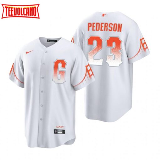 San Francisco Giants Joc Pederson White 2021 City Connect Replica Jersey