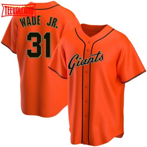 San Francisco Giants LaMonte Wade Jr Orange Alternate Replica Jersey