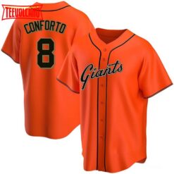 San Francisco Giants Michael Conforto Orange Alternate Replica Jersey