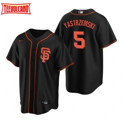 San Francisco Giants Mike Yastrzemski Black Alternate Replica Jersey