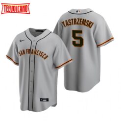 San Francisco Giants Mike Yastrzemski Gray Road Replica Jersey