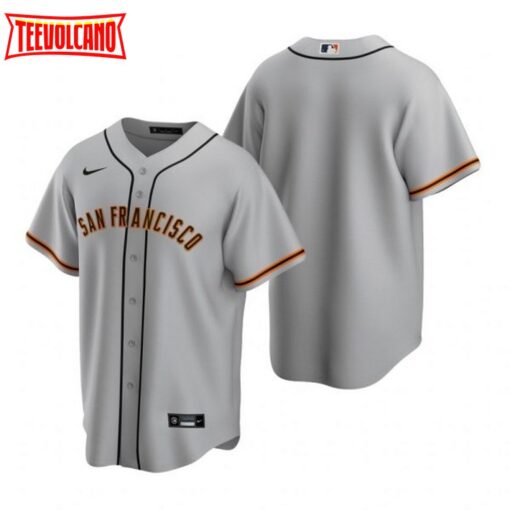 San Francisco Giants Team Gray Replica Road Jersey