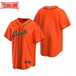 San Francisco Giants Team Orange Replica Alternate Jersey