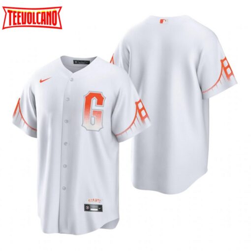 San Francisco Giants Team White 2021 City Connect Replica Jersey