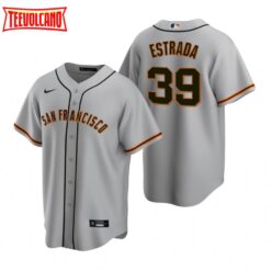 San Francisco Giants Thairo Estrada Gray Road Replica Jersey