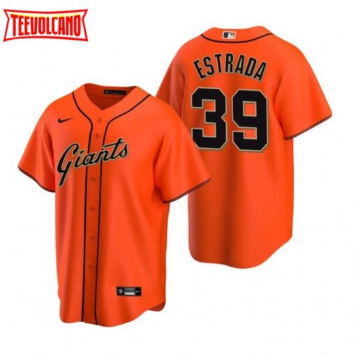 San Francisco Giants Thairo Estrada Orange Alternate Replica Jersey