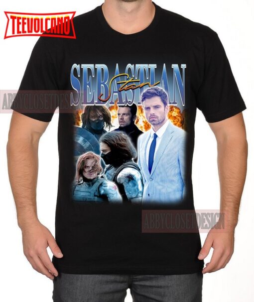 Sebastian Stan 90s Vintage Graphic T-Shirt