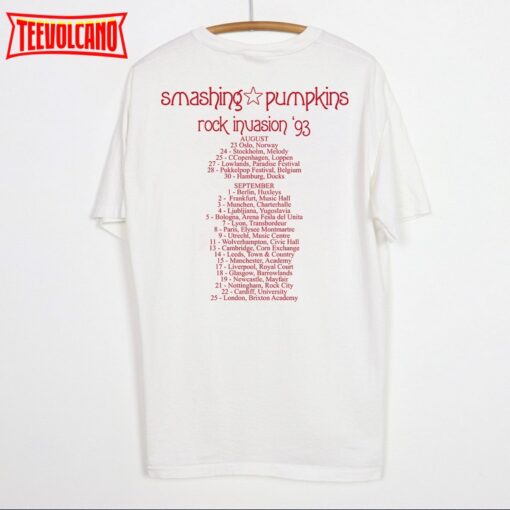 Smashing Pumpkins Siamese Dream Tour 1993 T-Shirt