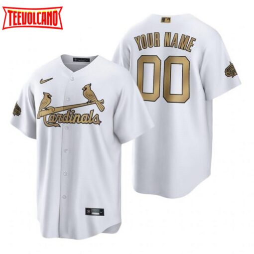 St. Louis Cardinals Custom White 2022 All-Star Game Replica Jersey