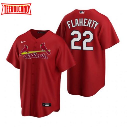 St. Louis Cardinals Jack Flaherty Red Alternate Replica Jersey