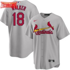 St. Louis Cardinals Jordan Walker Gray Road Replica Jersey