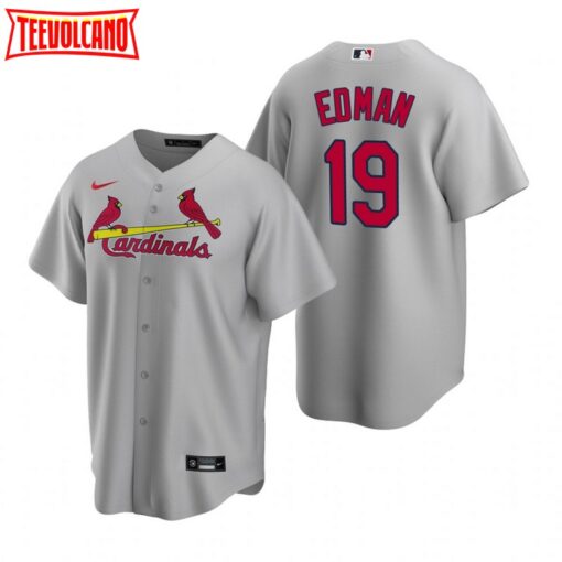 St. Louis Cardinals Tommy Edman Gray Road Replica Jersey