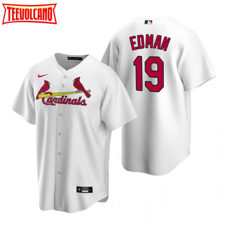 St. Louis Cardinals Tommy Edman White Home Replica Jersey