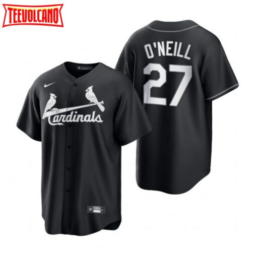 St. Louis Cardinals Tyler O’neill Black White Fashion Replica Jersey