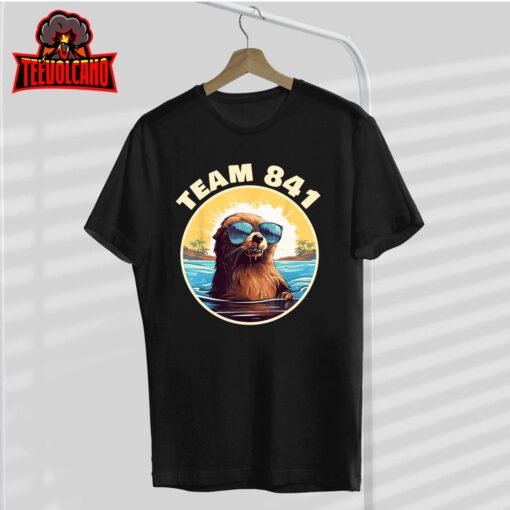 Surfing Otter 841 Otter My Way California Sea Otter T-Shirt