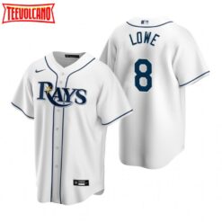 Tampa Bay Rays Brandon Lowe White Home Replica Jersey