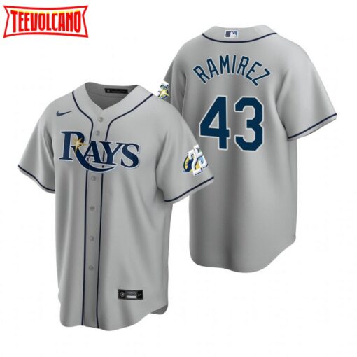 Tampa Bay Rays Harold Ramirez Gray 25th Anniversary Replica Jersey