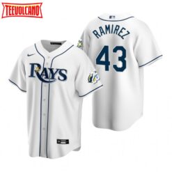 Tampa Bay Rays Harold Ramirez White 25th Anniversary Replica Jersey