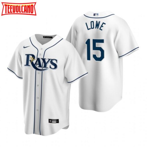 Tampa Bay Rays Josh Lowe White Home Replica Jersey