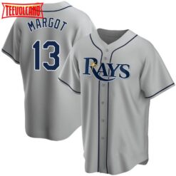 Tampa Bay Rays Manuel Margot Gray Replica Jersey