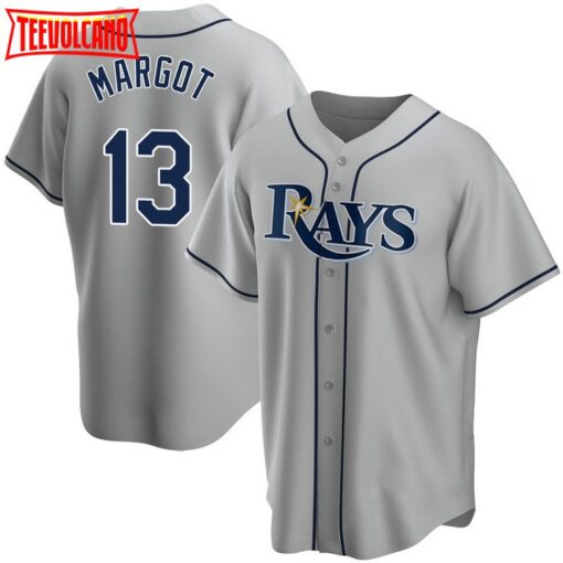 Tampa Bay Rays Manuel Margot Gray Replica Jersey