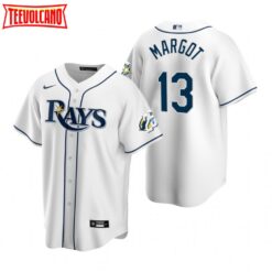 Tampa Bay Rays Manuel Margot White 25th Anniversary Replica Jersey