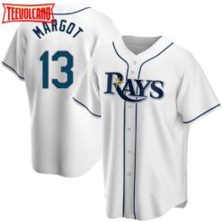 Tampa Bay Rays Manuel Margot White Replica Jersey