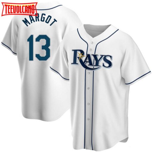 Tampa Bay Rays Manuel Margot White Replica Jersey