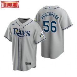 Tampa Bay Rays Randy Arozarena Gray 25th Anniversary Replica Jersey