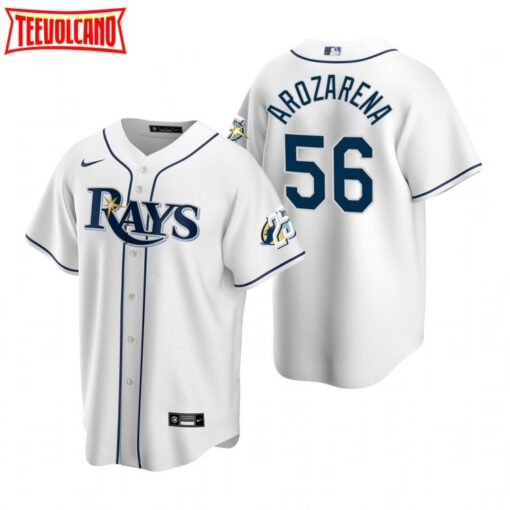 Tampa Bay Rays Randy Arozarena White 25th Anniversary Replica Jersey