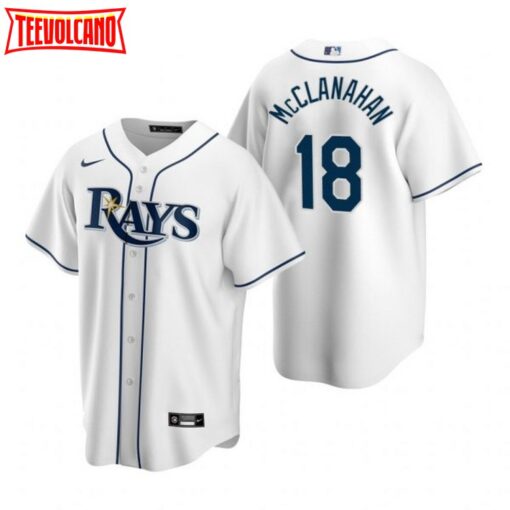 Tampa Bay Rays Shane McClanahan White Home Replica Jersey