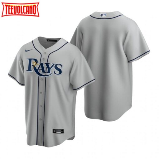 Tampa Bay Rays Team Gray Replica Road Jersey