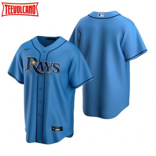 Tampa Bay Rays Team Light Blue Replica Alternate Jersey