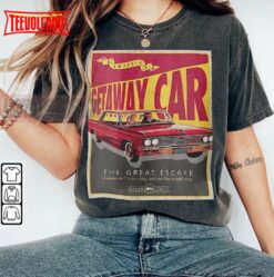 Taylor Eras Tour 2023 Getaway Car Retro Vintage T – Shirt